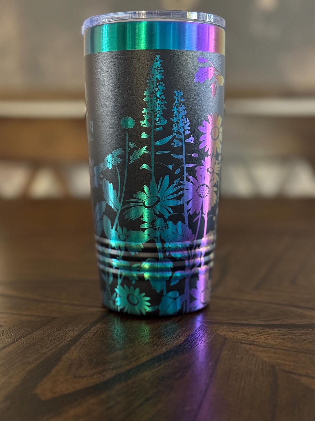 Limited Edition 20 oz. Engraved Wildflower Tumbler