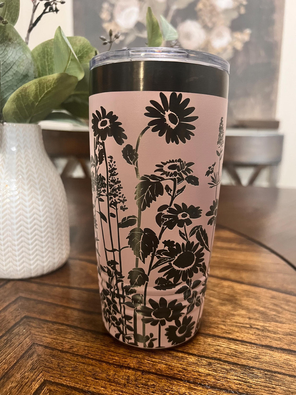 Limited Edition 20 oz. Engraved Wildflower Tumbler