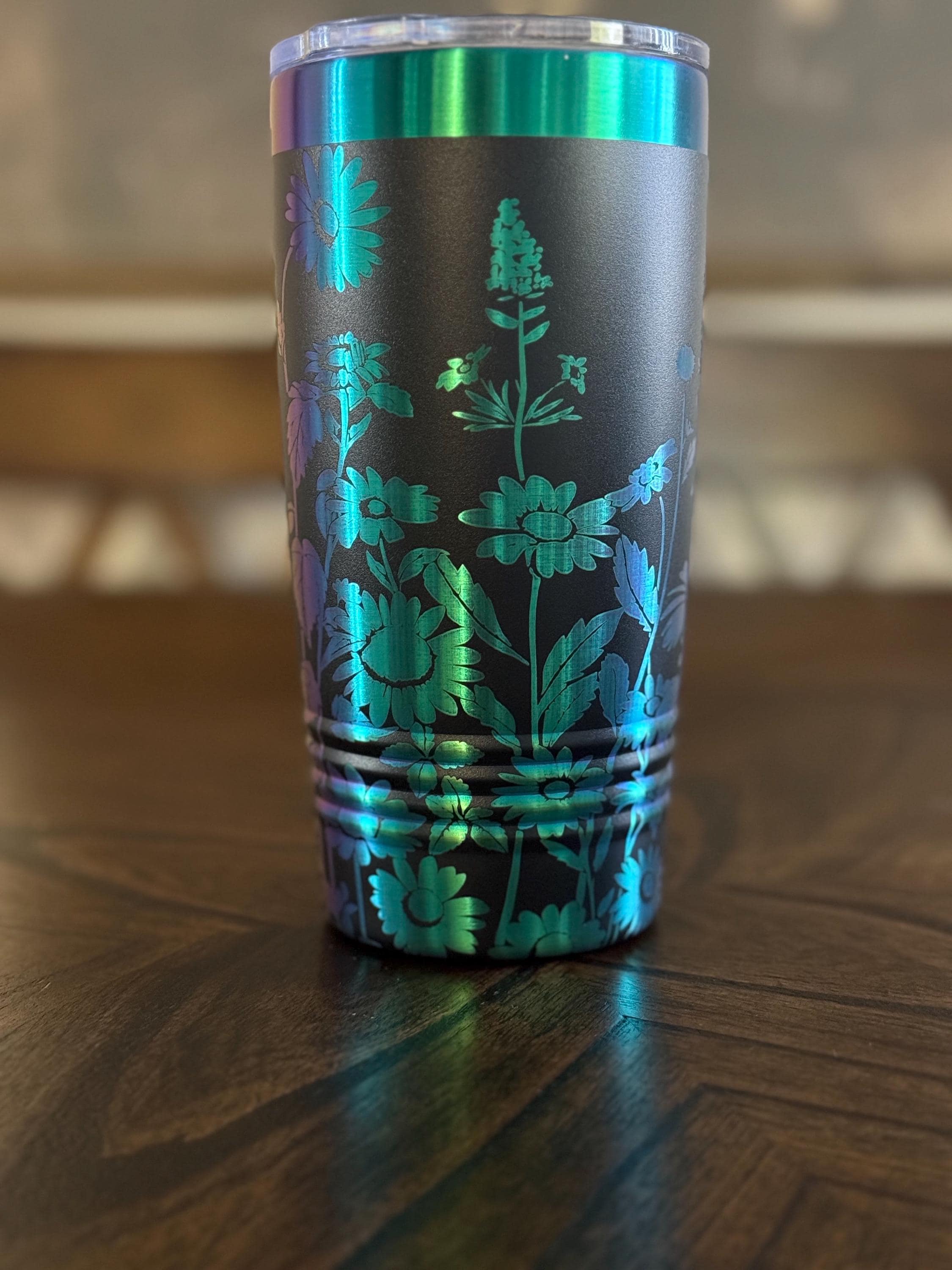 Limited Edition 20 oz. Engraved Wildflower Tumbler