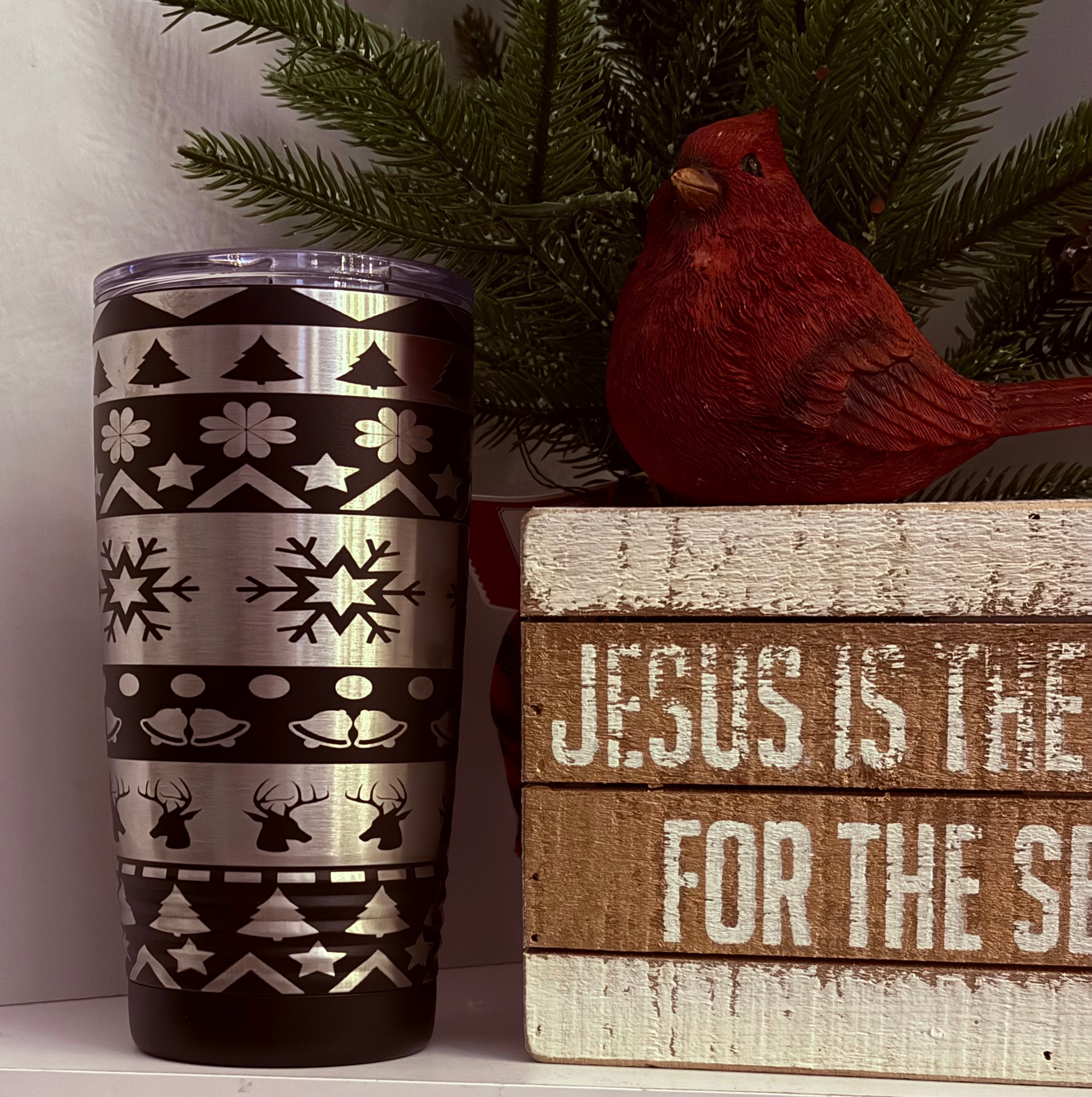 20 oz. Cozy Christmas Tumbler